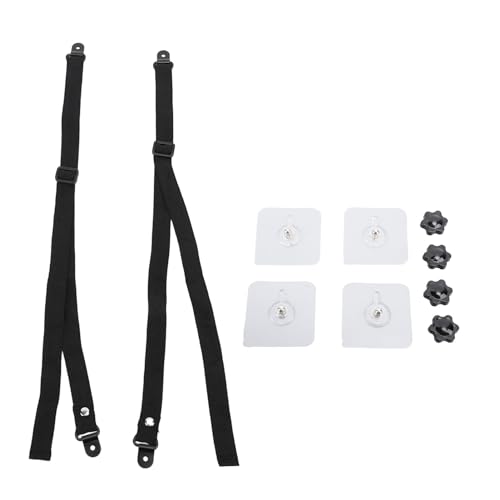 RespiceFinem Verstellbare TV -Sicherheitsgurte verhindern, dass Fernseher und Möbel für Baby -Proofing und Haustierschutz für Flachbildschirme Wandschrank Ständer aus Polypen von Respicefinem