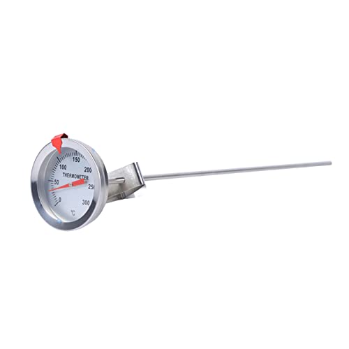 Respicefinem 12 Zoll langes Edelstahl-Kochs onden Thermometer mit einstellbarem Wasserkocher-Clip Ideal zur Messung der Lebensmittel Fleisch temperatur in Homebrew Wine Kettl Respicefinem 12 Zoll langes Edelstahl-Kochs onden Thermometer mit einstellbarem Wasserkocher-Clip Ideal zur Messung der Lebensmittel Fleisch temperatur in Homebrew Wine Kettl von Respicefinem