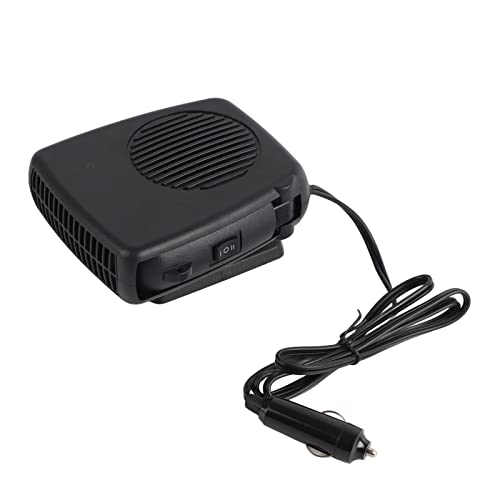 Respicefinem 150W 24V tragbarer Auto-Heizung-Lüfter mit Kühl funktion Ideal für Auto-Entfrostung und Temperatur regelung Kompaktes ABS-Gerät von Respicefinem