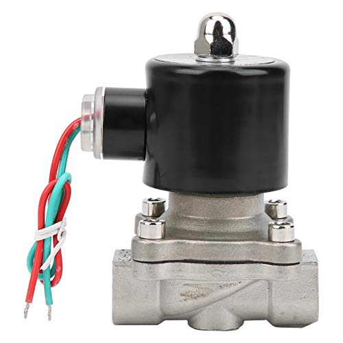 Respicefinem 3 8 Zoll Magnetventil Direktwirkend Normalerweise Aus Edelstahl Für Wasser Öl Gleichstrom 24 V AC380V Hochzuverlässig Schnell Öffnend von Respicefinem