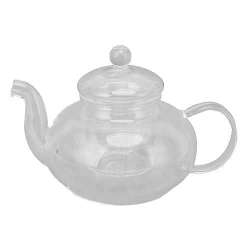 Respicefinem 680ml Glas Teekanne mit Ideal für Blatt-und Blumen wärme transparentes Design geeignet für Häuser Büros Einkaufs zentren und Konferenz räume Respicefinem 680ml Glas Teekanne mit Ideal für Blatt-und Blumen wärme transparentes Design geeignet für Häuser Büros Einkaufs zentren und Konferenz räume von Respicefinem