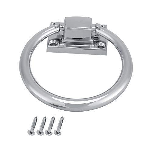 Respicefinem Glänzendes Silber Drop Pull Ring Holztür klopfer Stuhl zieht Griff 100% Neue wasserdichte Edelstahl Oberflächen polieren Ideal Fo von Respicefinem