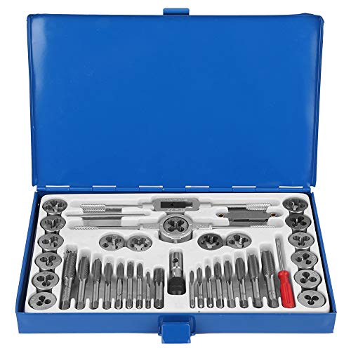 Respicefinem Rethread Gewindebohrer Werkzeug 40 Teiliges Set aus Legiertem Stahl Hohe Härte 29 0×19 0×3 0 cm Gewindeschneideisen Handwerkzeug Set für Profi und Heimwerker Respicefinem Rethread Gewindebohrer Werkzeug 40 Teiliges Set aus Legiertem Stahl Hohe Härte 29 0×19 0×3 0 cm Gewindeschneideisen Handwerkzeug Set für Profi und Heimwerker von Respicefinem