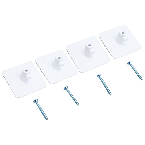 Respicefinem Stand Mixer Attachment Holders Vertical Hanging Type Quadrate White Ideal For Kitchen Use Compatible With Various Hanging Hole Kitchen Mixer Accessories Made Of Duty P von Respicefinem