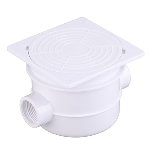 Respicefinem Underwater Light Junction Box Plastic Shell for Swimming Pool Street Lights and Garden Lights with White Color Approx 145g Weight and 10x10cm Size von Respicefinem