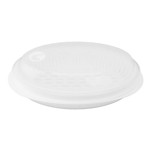 Respicefinem Vegetable Fish Steaming Holder PP Large Size Multifunctional Oval Vegetable And Fish Steaming Plate Excellent PP Material Heat Up To 120 Degrees Celsius Ideal For Home Respicefinem Vegetable Fish Steaming Holder PP Large Size Multifunctional Oval Vegetable And Fish Steaming Plate Excellent PP Material Heat Up To 120 Degrees Celsius Ideal For Home von Respicefinem