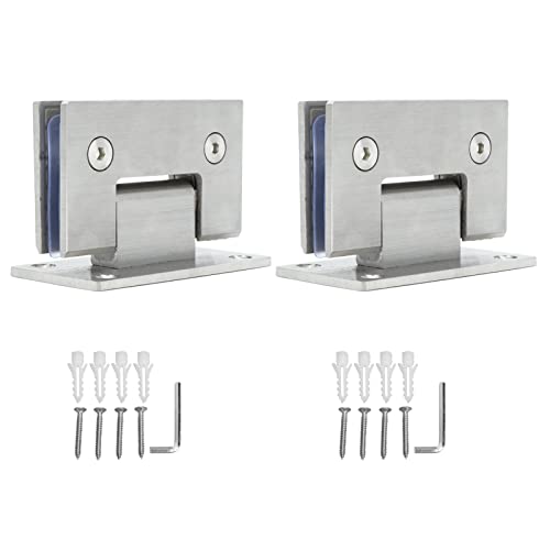 RespireFinem 2PCS Schwerleitende 90 -Grad -Glas -Türscharniere aus Edelstahl ideal für Badezimmertoilette und andere Glastüren in Häusern Schulen Einkaufszentrum RespireFinem 2PCS Schwerleitende 90 -Grad -Glas -Türscharniere aus Edelstahl ideal für Badezimmertoilette und andere Glastüren in Häusern Schulen Einkaufszentrum von Respicefinem