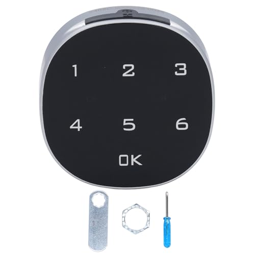 RespireFinem Electronic Password Sperre Zink Legierung hohe Härte Oxidation einfach zu installieren Batterien für verschiedene Türen wie Cabinets Toolboxes Schubladen (L20) von Respicefinem