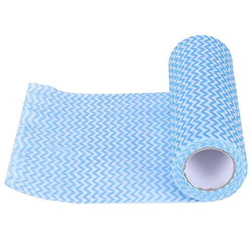 RespireFinem Nicht gewohnt Stoff Einweglappenschale Gute Wasserabsorption Nicht Stocköl geeignet für Küchenheim und öffentliche Orte Blau (Blau) von Respicefinem