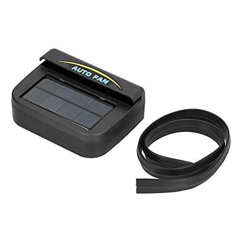 RespireFinem Solar Power Car Auto Air Vent 2 V Fahrzeugablüftungslüfter Solarenergie -Lüftungsvorrichtung Demist Energy Conservation Car Kühlventilator ideal, um Ihr Auto kühl und (Solar car fan_Big von Respicefinem