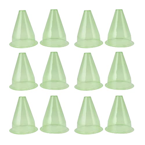 Überprüfen Sie 12 Stück Garten Uhren Orte Multifunktion ale Pflanzen abdeckungen Schutz domäne Bell Transparentes Glas bieten mehrfachen Schutz gegen Vögel Frost Idee von Respicefinem