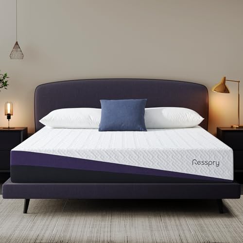 Resspry 22 cm Matratze aus Memory-Schaum (Kingsize-Bett (150 x 200 cm) von Resspry