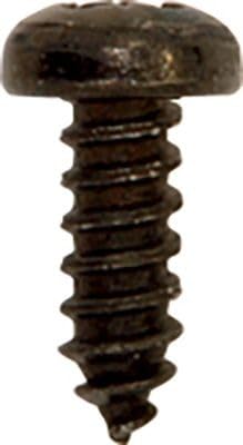 Blechschrauben, zylindrisch, gewölbt, Pozidrive, 4,2 mm x 13 mm, DIN 7981, Schwarz, 50 Stück von Restagraf