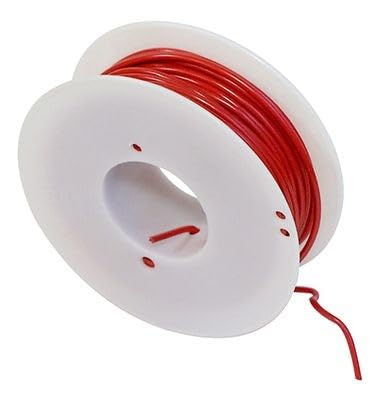 Restagraf - Elektrisches Kabel, rot, 25 m – Drahtquerschnitt 2 mm² – Ref. 16222 von Restagraf