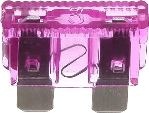 Restagraf Flachsicherung Standard in Box, 3 A, Violett von Restagraf