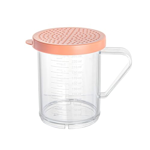 Restaurantware RW Base Gewürzstreuer aus transparentem Kunststoff, 284 ml, 1 wiederverwendbarer Trockenreibstreuer – inklusive perforiertem Rosendeckel mit Griff, transparenter Restaurantware RW Base Gewürzstreuer aus transparentem Kunststoff, 284 ml, 1 wiederverwendbarer Trockenreibstreuer – inklusive perforiertem Rosendeckel mit Griff, transparenter von Restaurantware