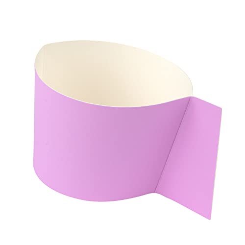 Restpresso Papier-Kaffeebecher, mit Griff, für 30/40 / 590 ml Becher, Lavendel, Violett, 50 Stück von Restaurantware