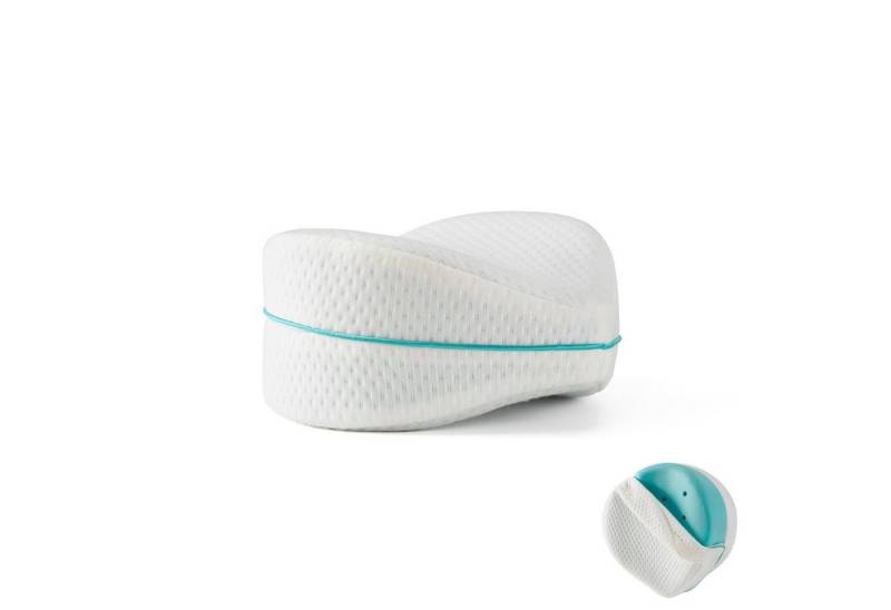 Restform® Seitenschläferkissen Leg Pillow ergonomisches Knie- und Beinruhekissen, Spar-Set, 1-tlg., 1er oder 2er Pack, Orthopädisches Beinkissen aus Memory-Schaum, Seitenschläferkissen von Restform®