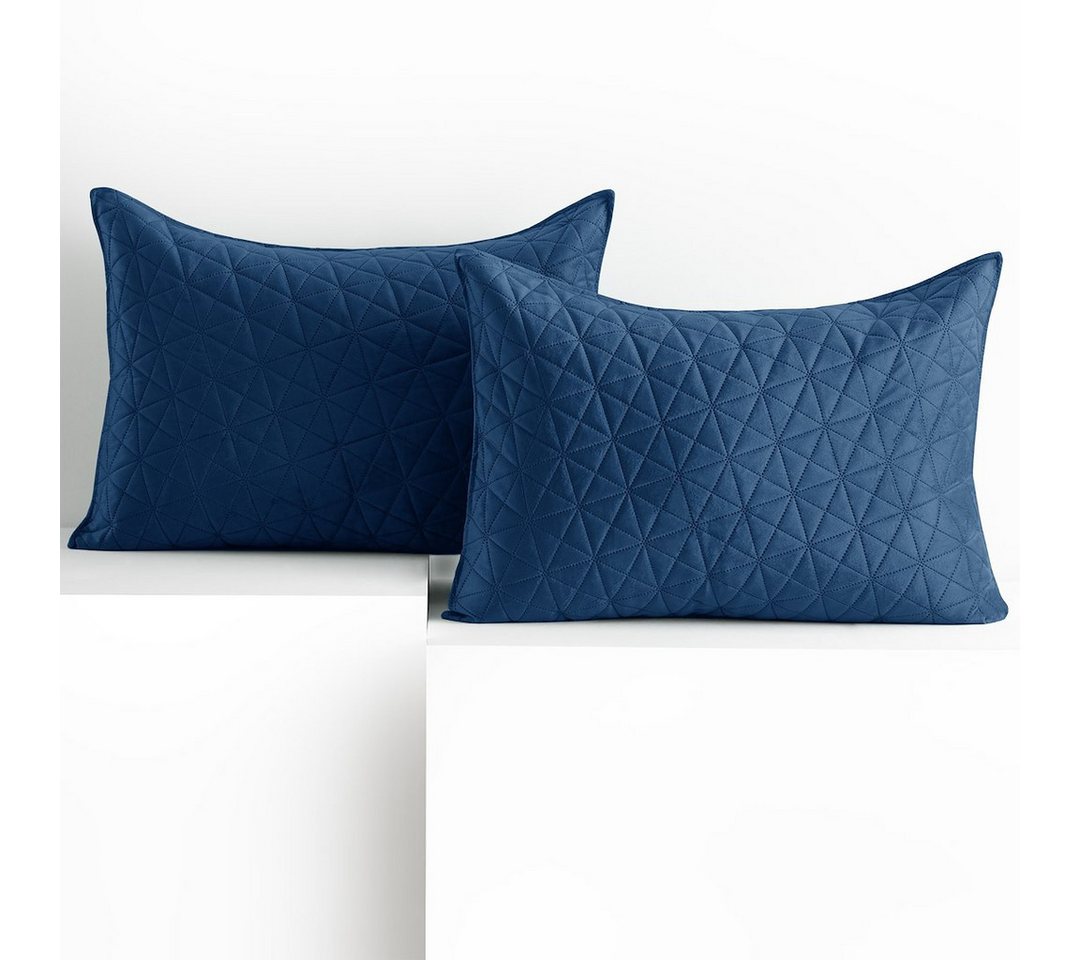 Restilo Kissenbezug Kissen Kissenbezug mehre Größen 2er Set Wohnzimmer Dekokissen, (2 Stück), 2er Set mit Samtoptik von Restilo