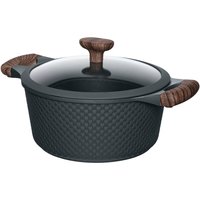 RESTO Kitchenware Bratentopf "Ran, Kochtopf antihaftbeschichtet und spülmaschinenfest", Aluminiumguss, (2 tlg.), Geeignet für alle Herdarten, auch Induktion, im Geschenkkarton von Resto Kitchenware