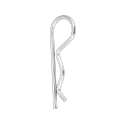 10pcs Zinkplattierte B -Bauselstift -Clips Federhaarstifte für hydraulische Stützmaschinen Dekoration (3*60mm（10pcs）) von Restokki