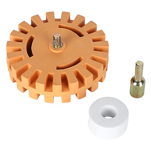Gummirad-Aufkleber-Entferner Gummi-Radiergummi-Rad-Kleber-Auto-Aufkleber Pneumatisches Entfernungswerkzeug mit Adapter 4in Gummirad-Aufkleber-Entferner Gummi-Radiergummi-Rad-Kleber-Auto-Aufkleber Pneumatisches Entfernungswerkzeug mit Adapter 4in von Restokki