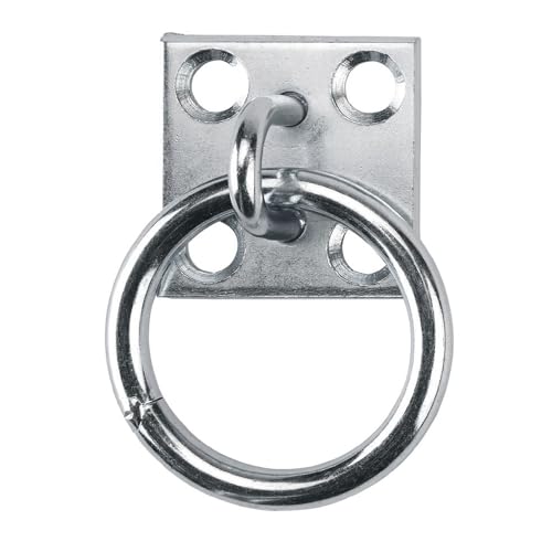 Krawattenringplatte, Rostfreier Überzug aus Metall Für Pferdekupplungsring Zum Baden Im Pferdestall von Restokki