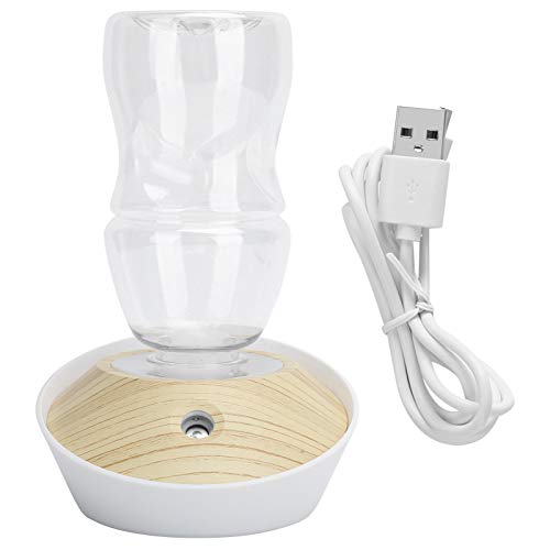 Restokki Mini Flaschenhalter, Luftbefeuchter, USB Nebelhersteller, Luftverteiler mit Holzmaserung, für Zuhause, Büro, Auto, Befeuchtung Restokki Mini Flaschenhalter, Luftbefeuchter, USB Nebelhersteller, Luftverteiler mit Holzmaserung, für Zuhause, Büro, Auto, Befeuchtung von Restokki
