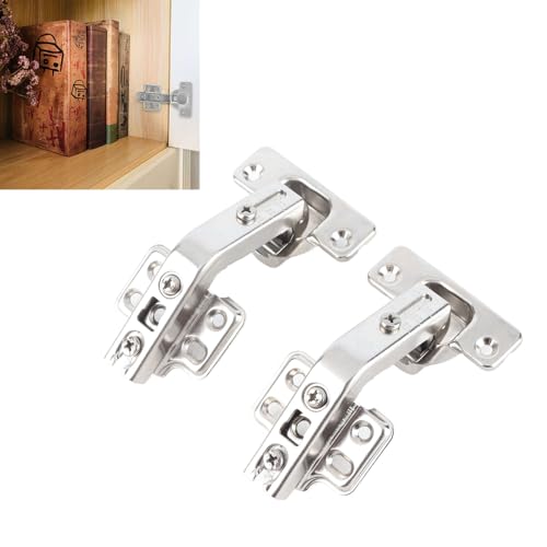Restokki 135 Degree Special Hinge Corner Cabinet Door Folded Door Hinge for Cabinet Cupboard Pack of 2 von Restokki