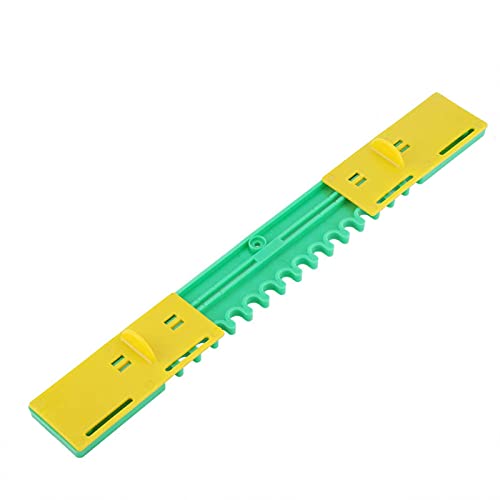 Restokki Beehive Entrance, 5 PCS Bienenstocktüreingangstor, Rahmen Bienenstock Kunststoff Durable Bienenstock Tür Eingang Reduziertor Behandelt Anti-Escape-Rahmen Biene für die Imkerei mit No-Rost von Restokki