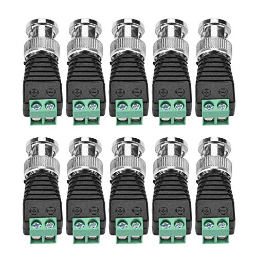 Restokki BNC männlicher Terminaladapter CCTV Video Balun Kamera Einfacher Installieren Sie Green Connector 10pcs Restokki BNC männlicher Terminaladapter CCTV Video Balun Kamera Einfacher Installieren Sie Green Connector 10pcs von Restokki