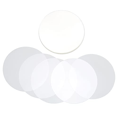 Restokki Badge Film PVC Transparent Pattern Protection Wide Application Badge Protective Film for DIY Crafts (32MM) von Restokki