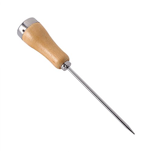 Restokki Ice Pick Crusher Edelstahl Awl Punch Holzgriff Küchenstange Werkzeug GL GL von Restokki