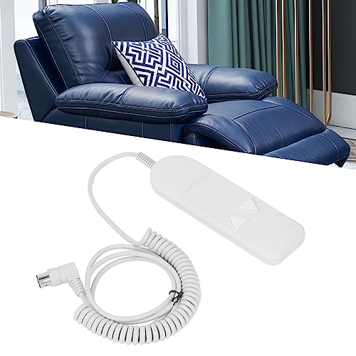 Restokki Remote Mobilset Controller Lightweigth 2 Taste Handsteuerung für Hubstuhl Liege 8 Pin Stecker Anschluss von Restokki