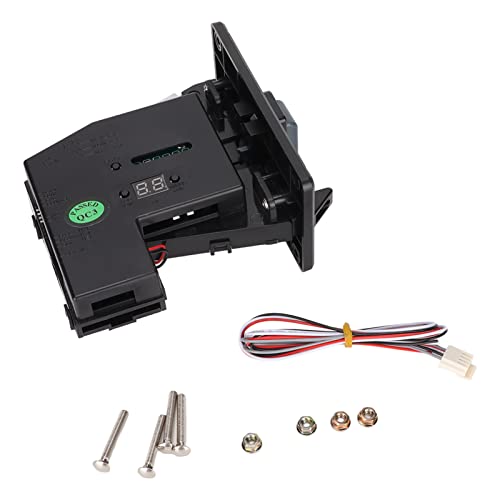 Restokki Smart Coin Acceptor Coin Acceptor Support 6 Arten von Münzen Verkaufsautomaten Münzschlitz für Spielautomaten Verkaufsautomaten Restokki Smart Coin Acceptor Coin Acceptor Support 6 Arten von Münzen Verkaufsautomaten Münzschlitz für Spielautomaten Verkaufsautomaten von Restokki