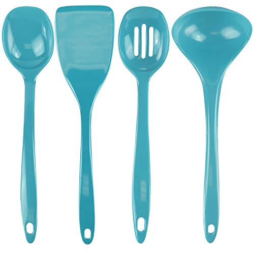 Reston Lloyd Calypso Basics by Melamin-Utensilien-Set, 4-teilig, Türkis (81702) von Reston Lloyd