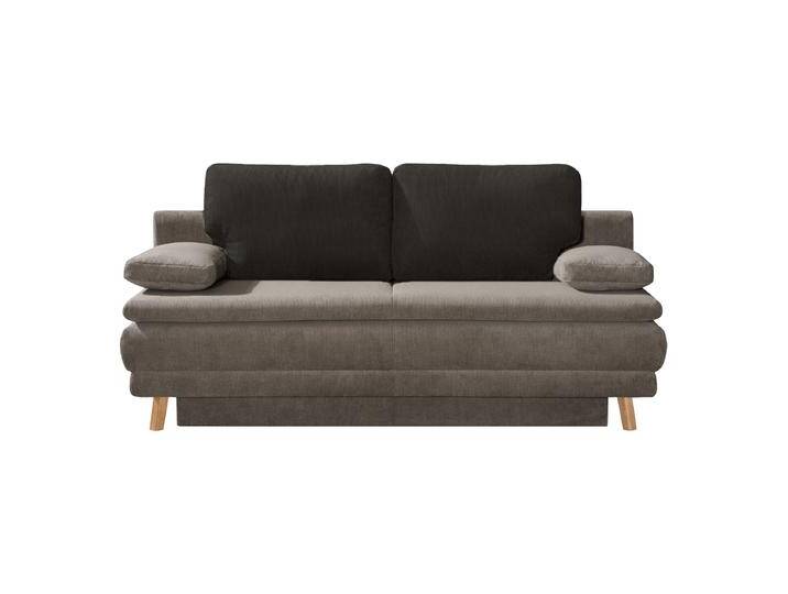 Restyl Boyd Querschläfer mit Bettkasten zweifarbig in Cord grau mit Rückenkissen in anthrazit Füße und Kaltschaumtopper wählbar Restyl Boyd Querschläfer mit Bettkasten zweifarbig in Cord grau mit Rückenkissen in anthrazit Füße und Kaltschaumtopper wählbar von Restyl