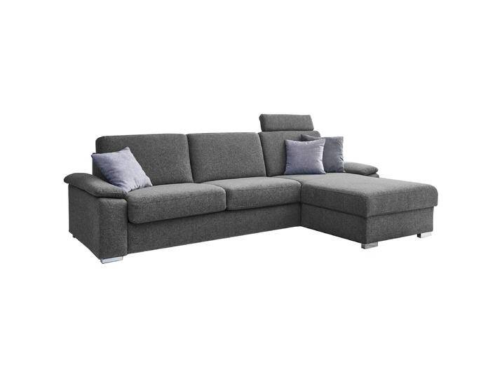 Restyl Molto Ecksofa mit Schlaffunktion in Stoff grau weitere Farben wählbares Armteil und Fußvarianten mit Stauraum und optionaler Steckkopfstütze Restyl Molto Ecksofa mit Schlaffunktion in Stoff grau weitere Farben wählbares Armteil und Fußvarianten mit Stauraum und optionaler Steckkopfstütze von Restyl
