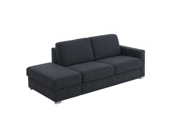 Restyl Molto Recamiere mit Schlaffunktion in grauem Stoff weitere Farben lieferbar mit Matratze Fußausführung und Armteile individuell konfigurierbar Restyl Molto Recamiere mit Schlaffunktion in grauem Stoff weitere Farben lieferbar mit Matratze Fußausführung und Armteile individuell konfigurierbar von Restyl