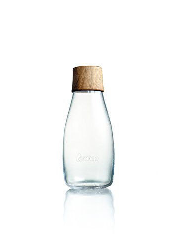 Retap BRP03-LW 0,3 Glas-Wasserflasche, Walnuss von Retap
