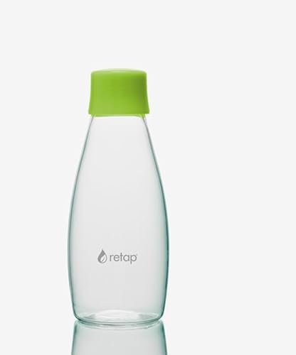 Retap Go 05 Wasserflasche, grüner Stöpsel von Retap