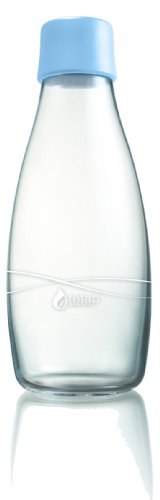 Retap Trinkflasche Wasserflasche, Verschluss hellblau von Retap