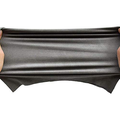Faraday Anti-Strahlungsgewebe Spandex 4-Wege-Stretch-Silberfaser-Gewebeabschirmung RFID/EMI/Microwave-EMF Reduzieren Von Elektromagnetisch Sicherem Körper(Size:1.5 * 0.4m) von Rete Mimeti