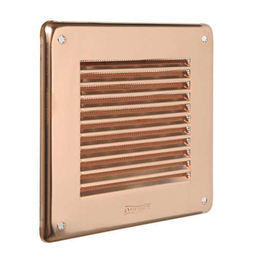 La Belüftung GRA10R Quadratisches Gitter zum Überlappen, Kupfer, 140 x 140 mm La Belüftung GRA10R Quadratisches Gitter zum Überlappen, Kupfer, 140 x 140 mm von La Ventilazione