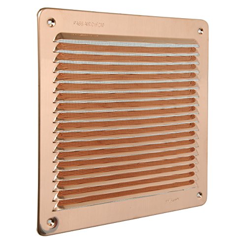 La Ventilazione LAR2323RA Überlappungsgitter, Kupfer, 228 x 228 mm von La Ventilazione