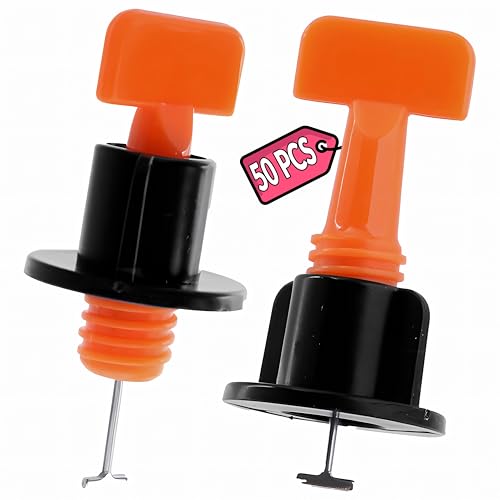 Retoo 50 Stück Fliesen Nivelliersystem 30x65 mm mit Spezialschlüssel, Wiederverwendbar Fliesenkeile Nivellierer Set, Fliesen Verlegehilfe Werkzeug Fliesenleger Zubehör, Fliesenkreuz Level System Retoo 50 Stück Fliesen Nivelliersystem 30x65 mm mit Spezialschlüssel, Wiederverwendbar Fliesenkeile Nivellierer Set, Fliesen Verlegehilfe Werkzeug Fliesenleger Zubehör, Fliesenkreuz Level System von Retoo