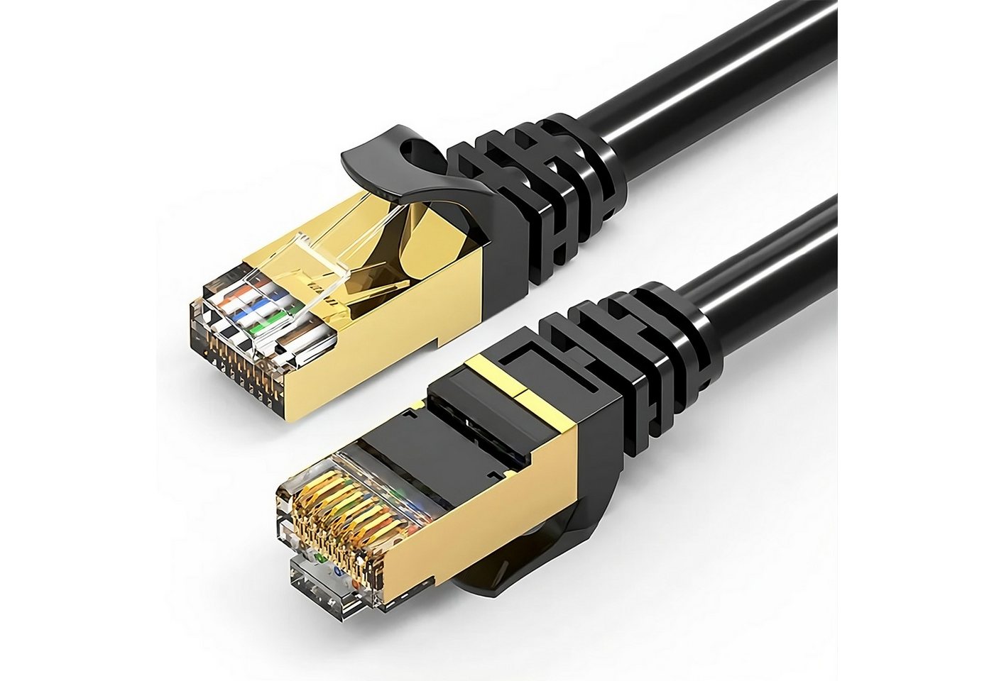 Retoo CAT 6 15M Netzwerkkabel Patchkabel RJ45 Verlegekabel LAN Ethernet LAN-Kabel, RJ-45, RJ-45, 15M Länge und Vielseitigkeit, CAT 6a bis zu 1000 Mbit/s, 10 GBPS von Retoo