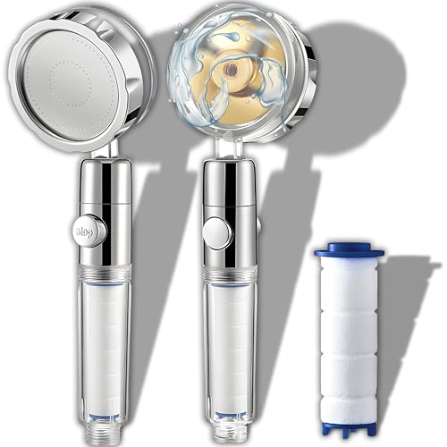 Retoo Duschkopf Wassersparend Duschbrause Sparduschkopf Handbrause Brausekopf Reinigungsfreundlich Transparentem Filter Dusche Bad 26,5 x 8 cm Silber Retoo Duschkopf Wassersparend Duschbrause Sparduschkopf Handbrause Brausekopf Reinigungsfreundlich Transparentem Filter Dusche Bad 26,5 x 8 cm Silber von Retoo