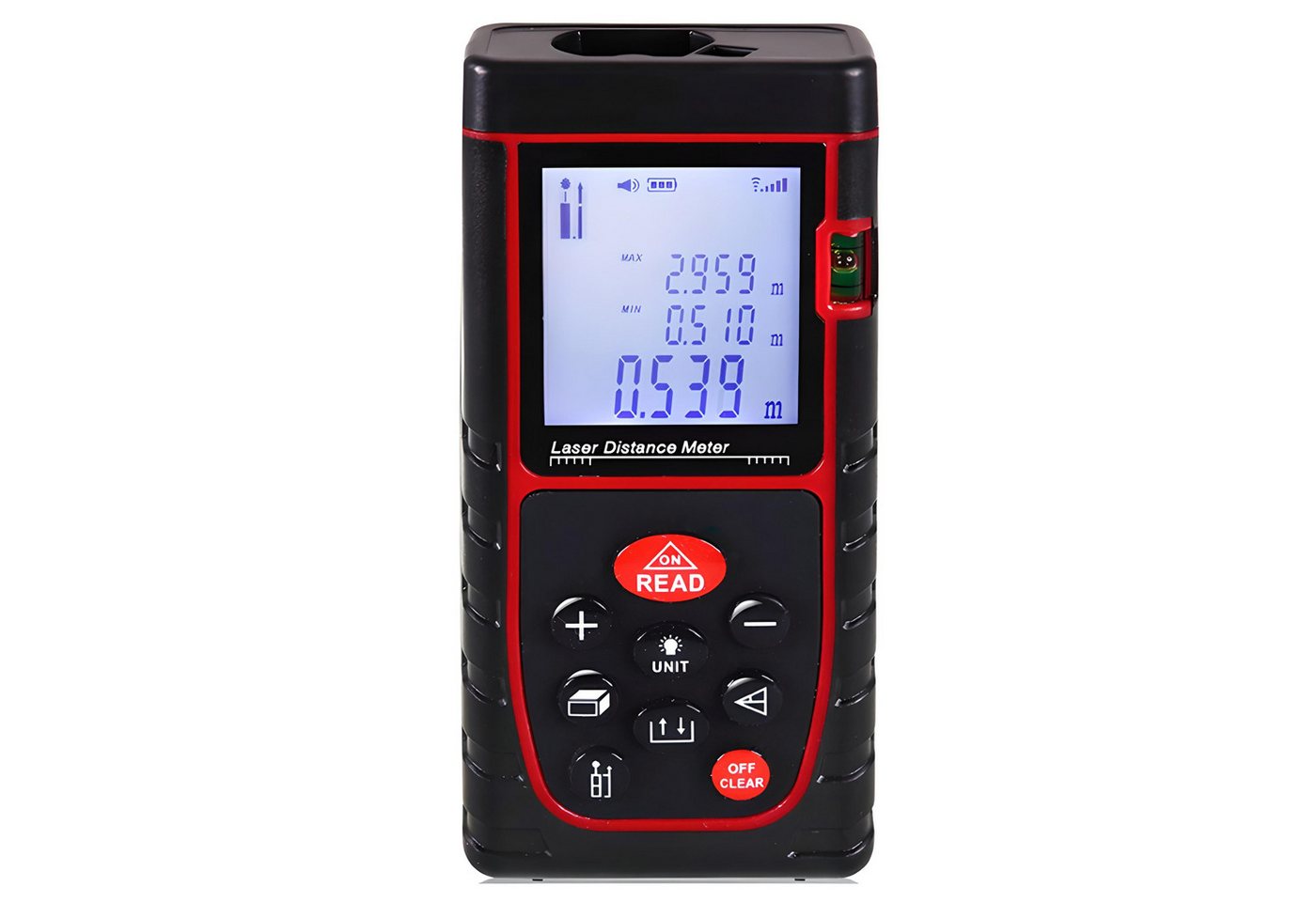Retoo Entfernungsmesser Profi Laser Entfernungsmesser Digitales Batterien Abdeckung 40M LCD, Arbeitstemperatur:-20°C - 60°C, Norm IP-54 von Retoo