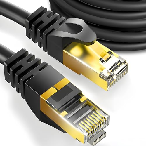 Retoo Netzwerkkabel CAT 6a, UTP, Kabel Gigabit, Lan Kabel Ethernet, Patchkabel 15 meter, Verlegekabel Flach, ist geeignet für Gigabit Netzwerke, Switches, Router, Modems mit RJ45 Eingang Retoo Netzwerkkabel CAT 6a, UTP, Kabel Gigabit, Lan Kabel Ethernet, Patchkabel 15 meter, Verlegekabel Flach, ist geeignet für Gigabit Netzwerke, Switches, Router, Modems mit RJ45 Eingang von Retoo
